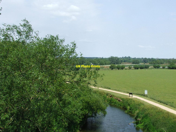 Photo 6"x4" River Great Ouse Greenley c2011