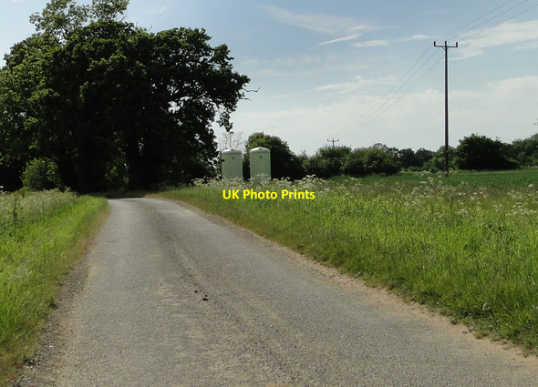 Photo 6"x4" Silos near High House Farm Benhall Saxmundham c2015