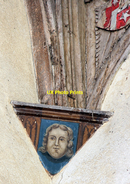 Photo 6"x4" St George, St Cross South Elmham - Corbel St Cross South Elmham c2015