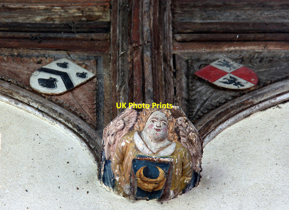 Photo 6"x4" St George, St Cross South Elmham - Corbel St Cross South Elmham c2015