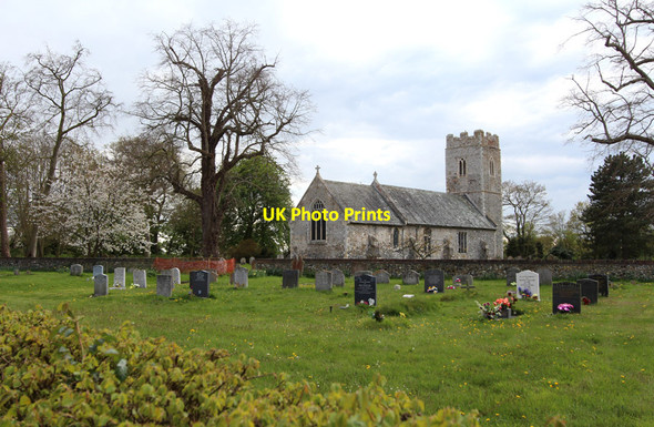 Photo 6"x4" St Mary Homersfield Homersfield c2015