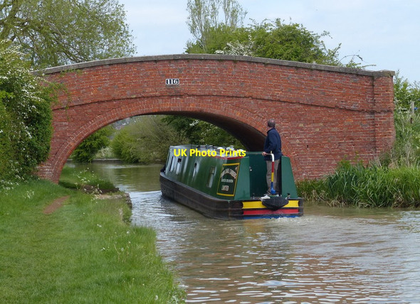 Photo 6"x4" Bridge 116: Greens Lock Field Bridge Chapel Green\/SP4660 c2015