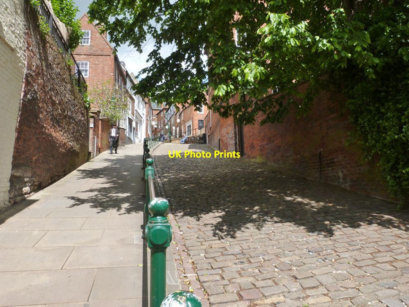 Photo 6"x4" Steep Hill, Lincoln Lincoln c2015
