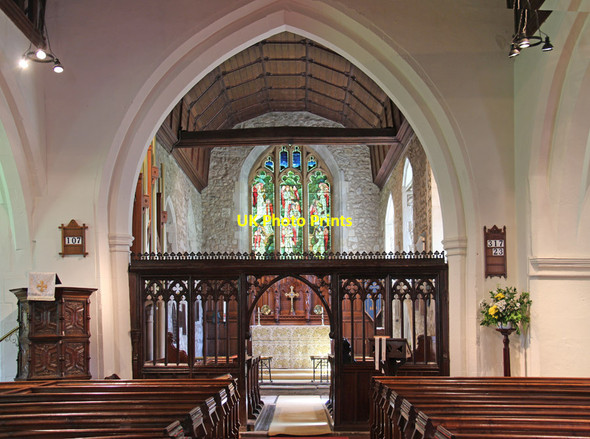 Photo 6"x4" St Peter & St Paul, Nutfield - East end Nutfield c2015 P1