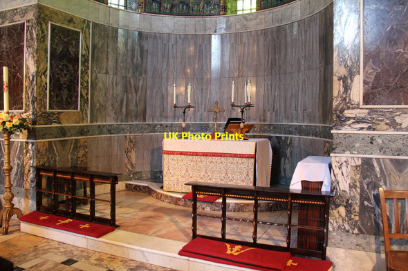 Photo 6"x4" The Church of the Wisdom of God, Lower Kingswood - Sanctuary Lower Kingswood c2015