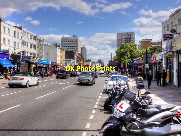 Photo 6"x4" Edgware Road (A5) Marylebone Paddington\/TQ2681 c2015