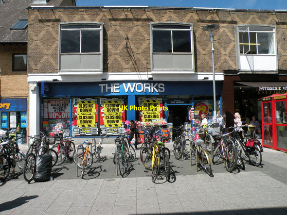 Photo 6"x4" The Works is Closing Down! Cambridge\/TL4658 c2015
