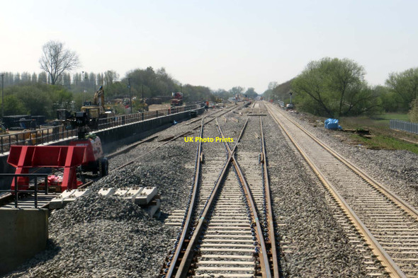 Photo 6"x4" The line to Oxford Bicester c2015