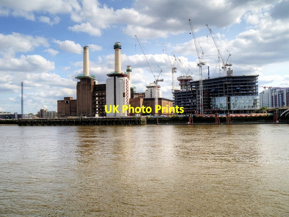 Photo 6"x4" Battersea Power Station Redevelopment Westminster c2015