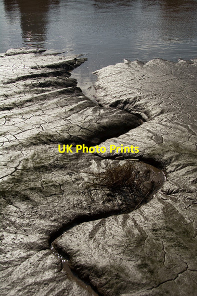 Photo 6"x4" River Hull mud Kingston upon Hull c2015