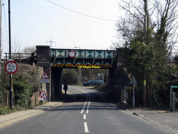 Photo 6"x4" Railway bridge over Highbridge Road Eastleigh\/SU4519 c2016