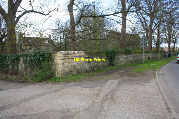 Photo 6"x4" Boundary wall of Priory House, Priory Road Stamford\/TF0207 c2016