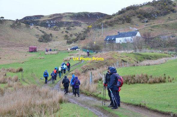 Photo 6"x4" Track at Ardmore Port Dubh c2016