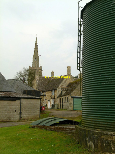 Photo 6"x4" Farmyard at Church Farm, South Luffenham South Luffenham c2016