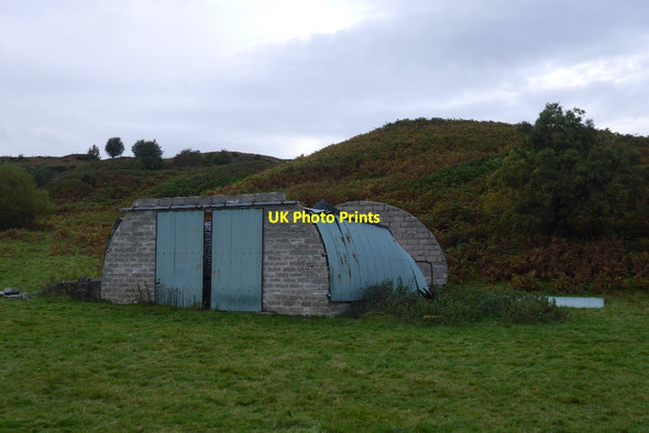 Photo 6"x4" Nissen hut, Strath Naver Rough Haugh c2015