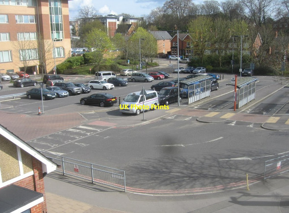 Photo 6"x4" Farnborough Station forecourt Farnborough\/SU8754 c2016