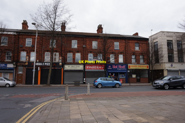 Photo 6"x4" Shops on Hessle Road, Hull Kingston upon Hull c2016