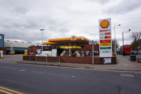 Photo 6"x4" Shell Garage on Hessle Road, Hull Kingston upon Hull c2016