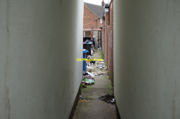 Photo 6"x4" Passageway off Wellstead Street, Hull Kingston upon Hull c2016