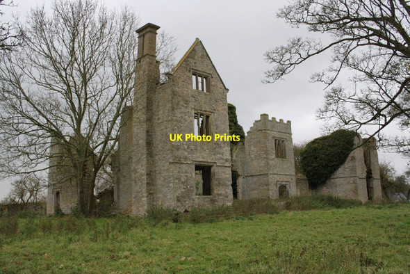 Photo 6"x4" Ruined manor house, Hampton Gay Hampton Gay c2012