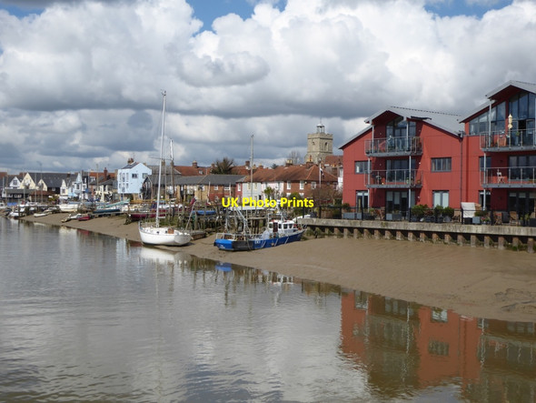 Photo 6"x4" Wivenhoe waterfront Wivenhoe c2016