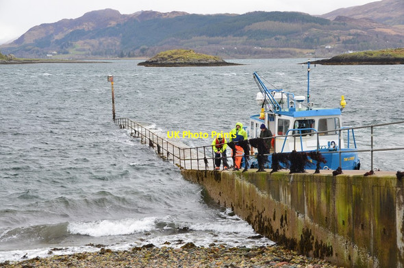 Photo 6"x4" Landing on Lismore Port Appin c2016
