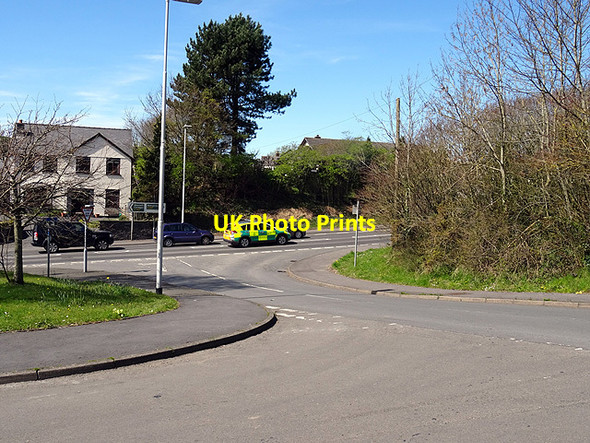 Photo 6"x4" The A487 road at Llanfarian Llanfarian c2016