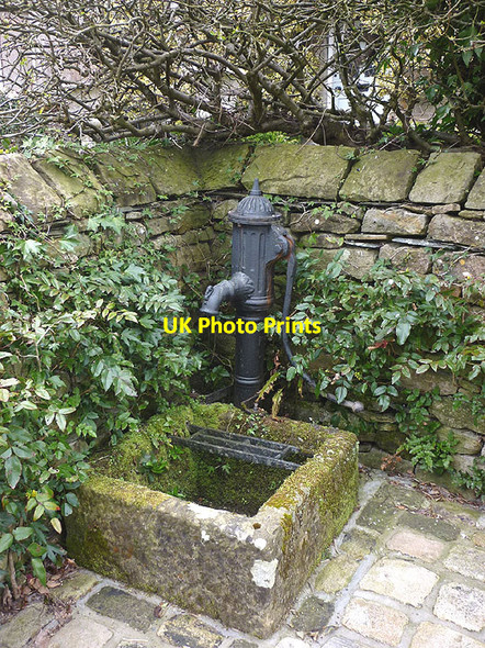 Photo 6"x4" Water pump on Church Street, Whittington Kirkby Lonsdale c2016