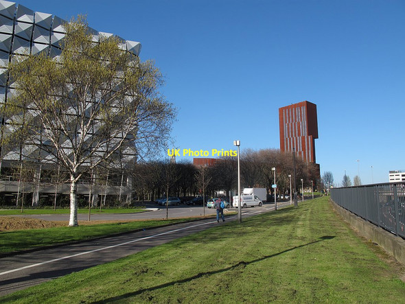 Photo 6"x4" Path alongside the A58(M) Leeds\/SE3034 c2016