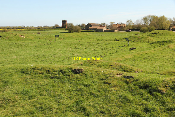 Photo 6"x4" Bardney Abbey site Bardney c2016