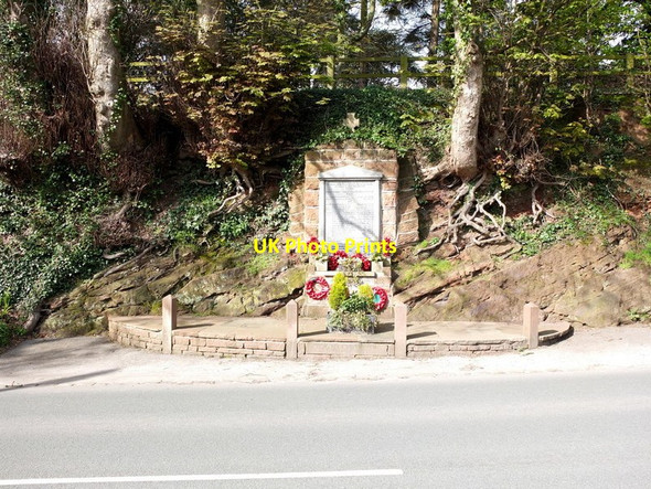 Photo 6"x4" War Memorial on Hall Lane, Mawdesley Mawdesley c2016