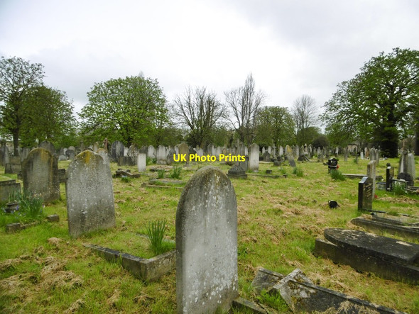 Photo 6"x4" Kensal Green Cemetery Kensal Town c2016