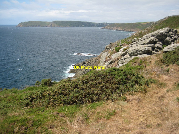 Photo 6"x4" View west from Gammon Head East Prawle c2011
