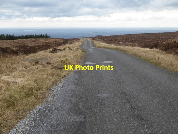 Photo 6"x4" Road over the Slieve Bloom Cadamstown c2016