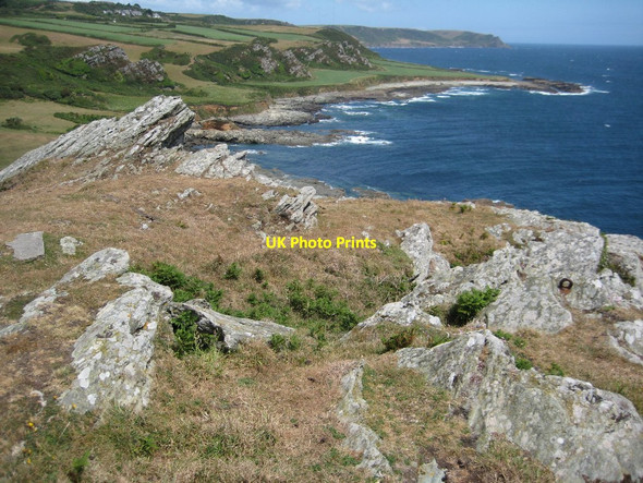 Photo 6"x4" View to the east from Prawle Point East Prawle c2011