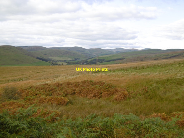 Photo 6"x4" View up Ewesdale Langholm\/NY3684 c2015
