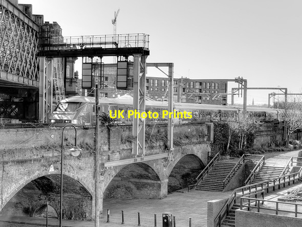 Photo 6"x4" Railway Viaducts at Castlefield Manchester c2016