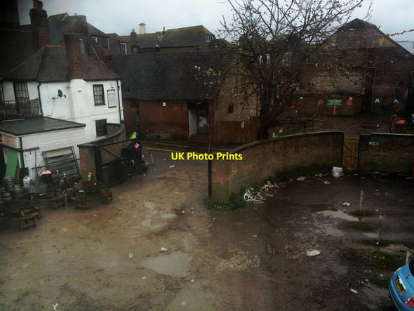 Photo 6"x4" The 'view' from room 117 Abode hotel Canterbury Canterbury\/TR1457 c2016