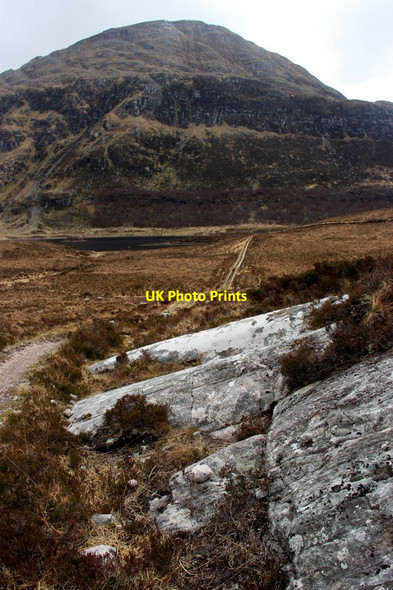 Photo 6"x4" Track from Lochstack Lodge Loch Grosvenor c2016