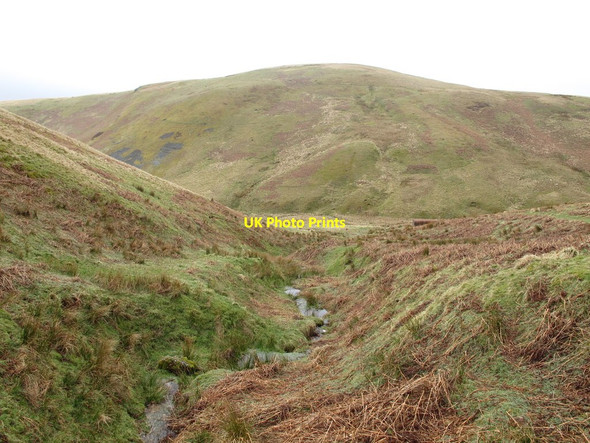 Photo 6"x4" Outer Green Cleugh Barrow Burn\/NT8610 c2016