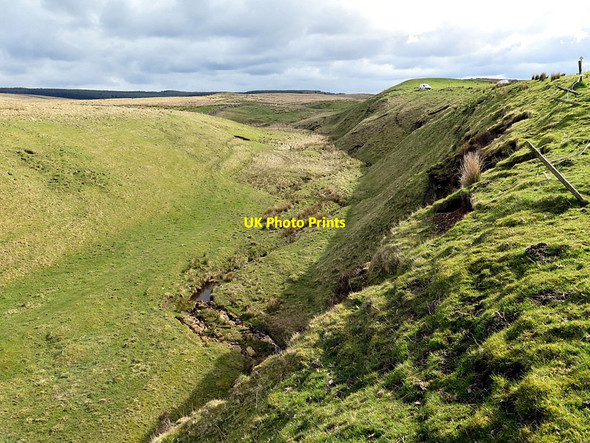 Photo 6"x4" Pont Gallon Burn north of Edges Green Pont Gallon Burn c2016