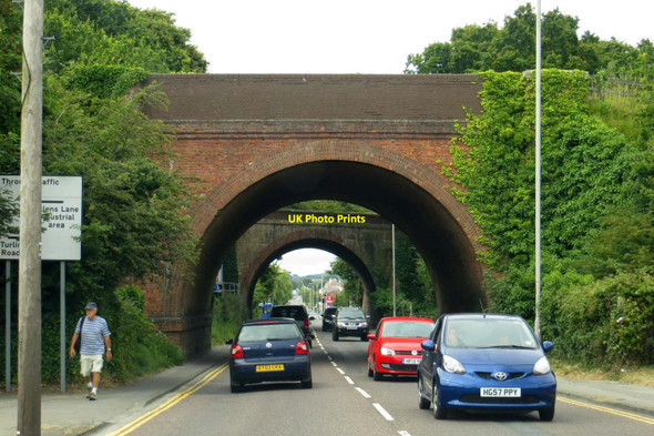 Photo 6"x4" Blandford Road in Hamworthy Turlin Moor c2014