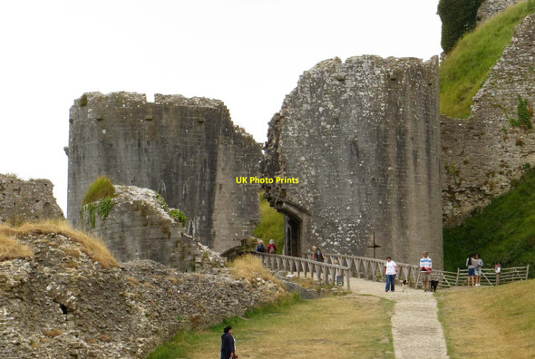 Photo 6"x4" Path to Corfe Castle Corfe Castle c2014
