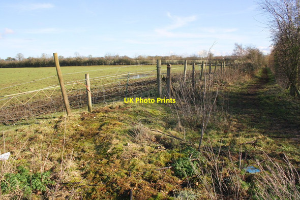 Photo 6"x4" View of fields from footpath from North Leigh to East End East End\/SP3914 c2016