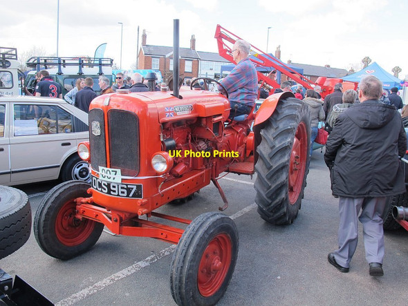 Photo 6"x4" Nuffield tractor Sandbach c2016