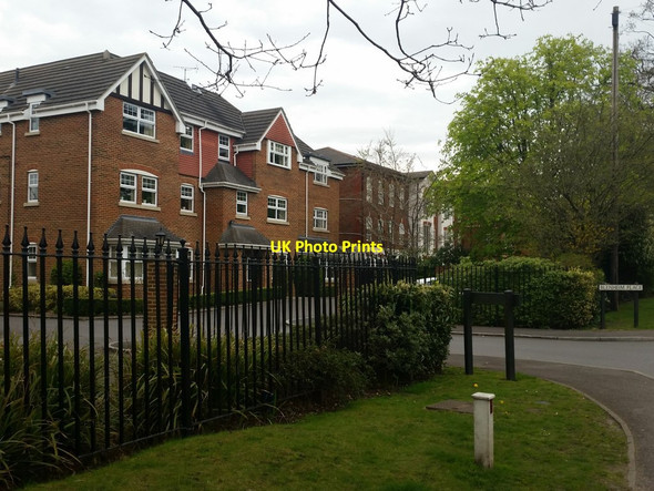 Photo 6"x4" Houses in Blenheim Place, Park Road, Camberley Camberley c2016