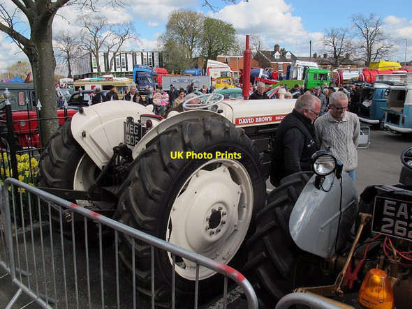 Photo 6"x4" David Brown tractor Sandbach c2016