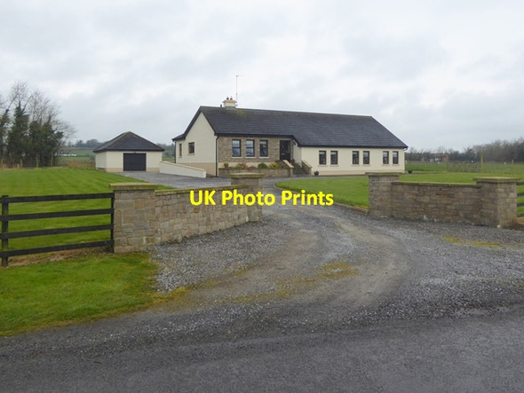 Photo 6"x4" New roadside bungalow at Drummond Rosenallis c2016