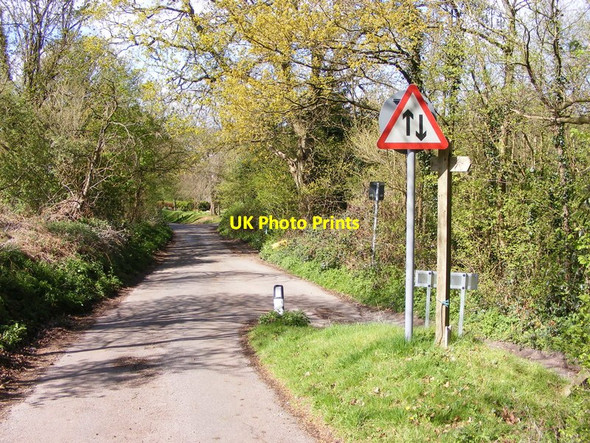 Photo 6"x4" Lane Junction Kinver c2016