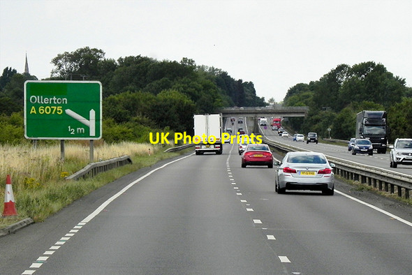 Photo 6"x4" Northbound A1 near to Tuxford, Egmanton c2015